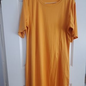 Shein plus Split longline tee